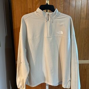 The North Face White Textured Top